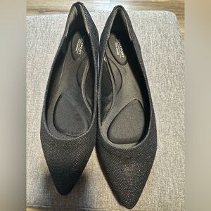 Rockport Total Motion Black Shimmer Shoe 8.5
